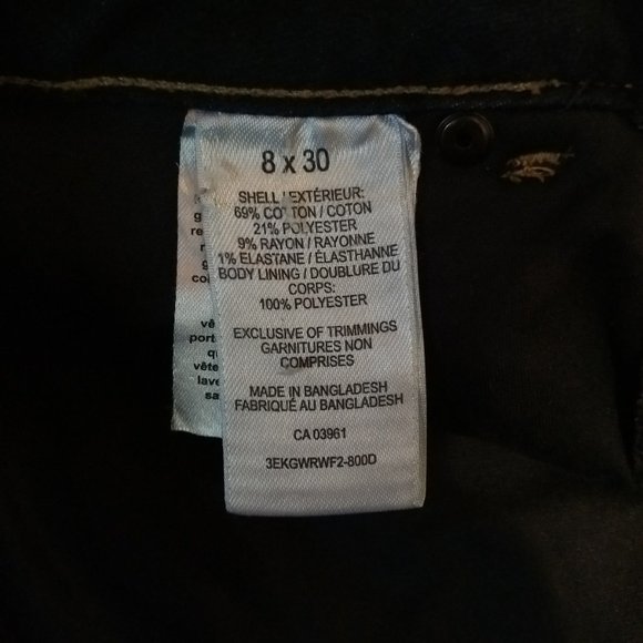 Wind River High Rise Thermal Straight Leg Jeans, Size 8x30 - Picture 7 of 8